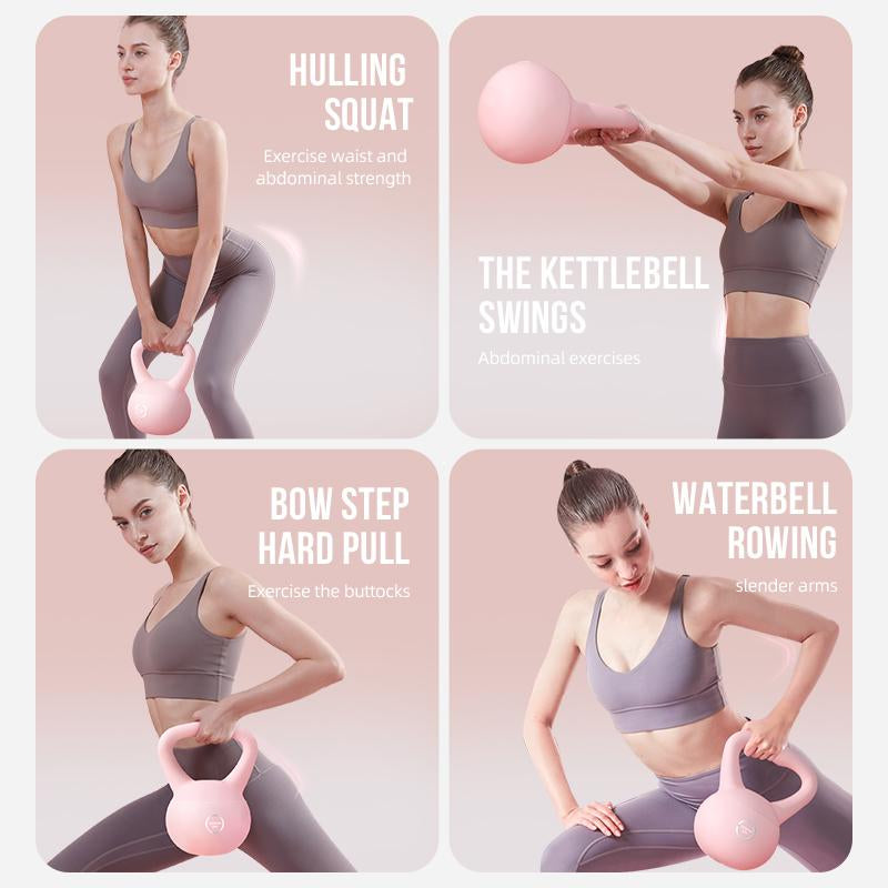 Soft Kettlebells with Handles, Used for Weightlifting Adjustment, Strength and Core Training, Home Gym Weightlifting Kettlebells, Fitness Equipment